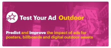 Test your ad outdoor