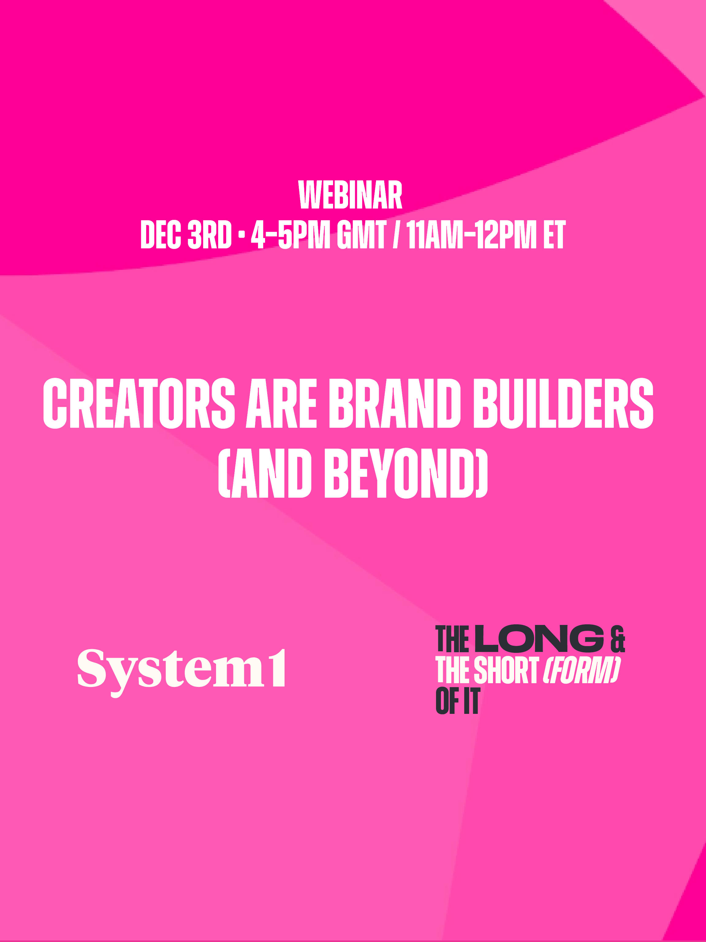 Creators Are Brand Builders (and Beyond)