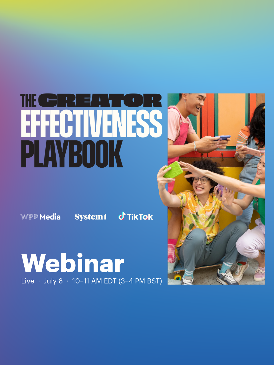 The Creator Effectiveness Playbook Webinar