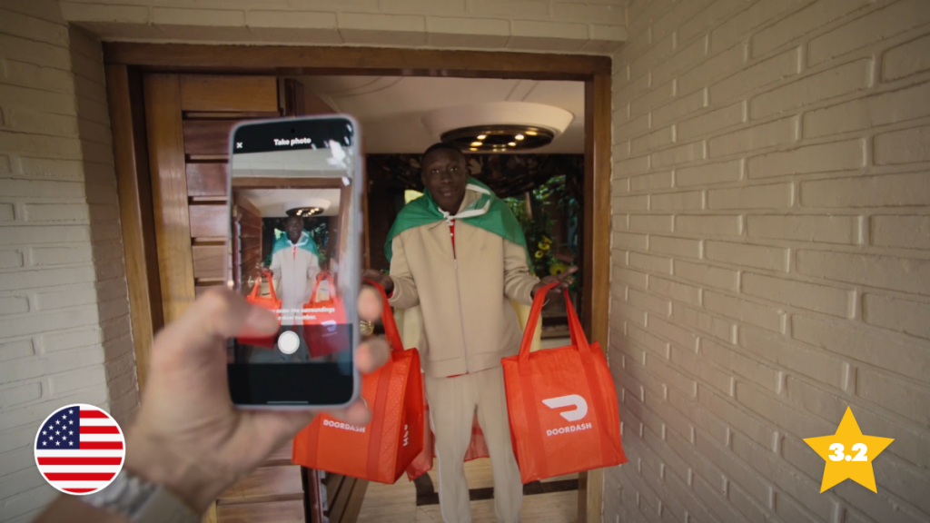 DoorDash World Cup Campaign is a Sales Striker