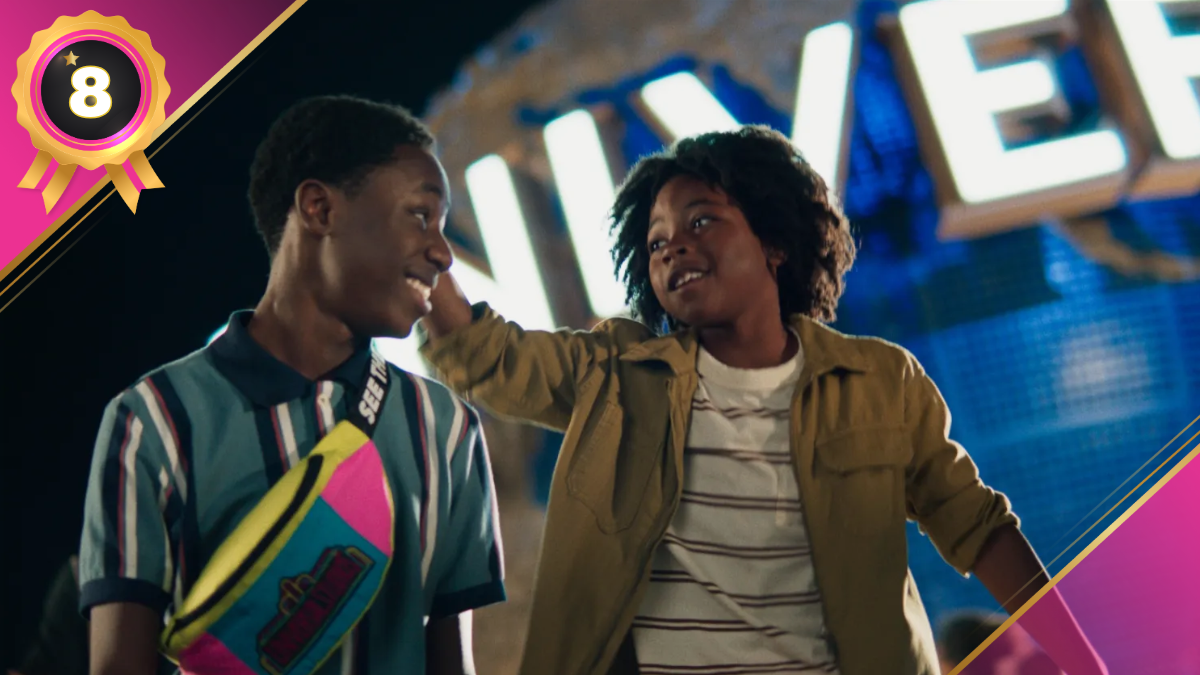 Universal Orlando Resort Super Bowl 2026 ad Lil' Bro Star Rating