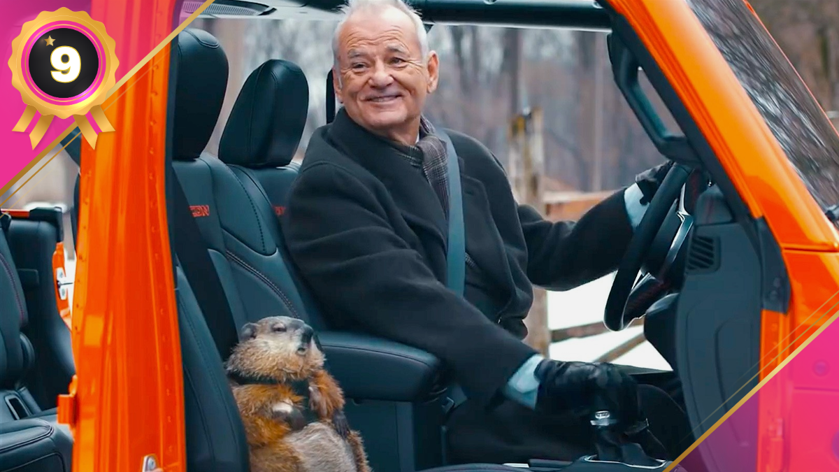 Jeep Super Bowl 2020 ad Groundhog Day Star Rating