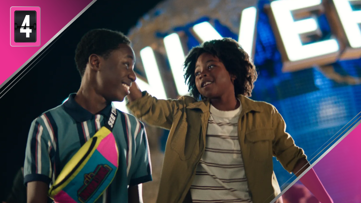 Universal Orlando Resort Super Bowl 2026 ad Lil' Bro Star Rating