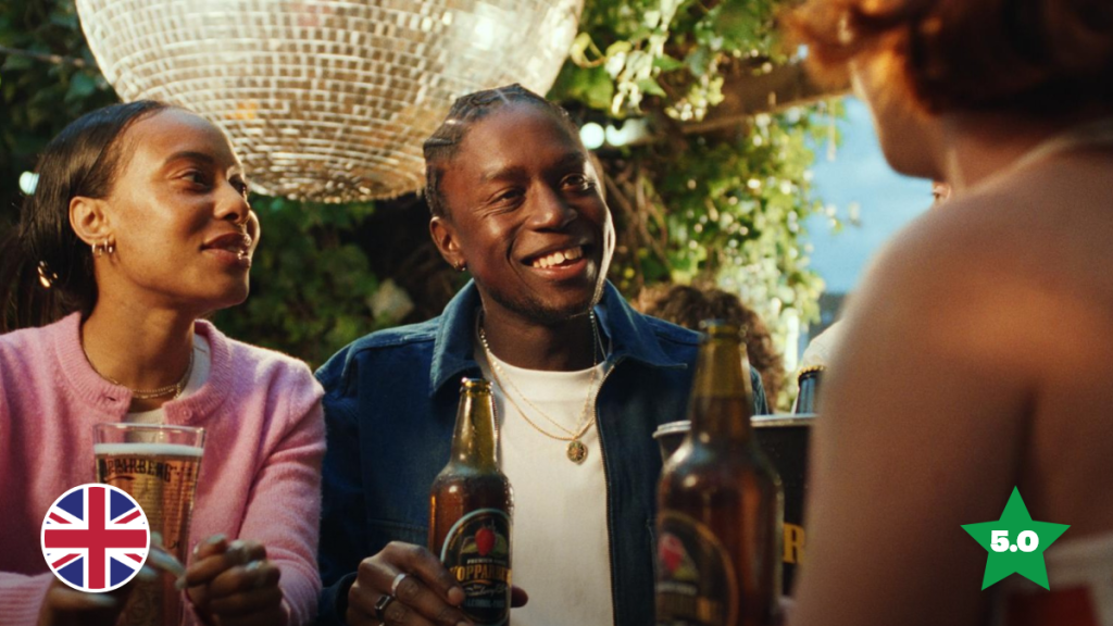 Kopparberg Brings the Sunshine With 5-Star Ad